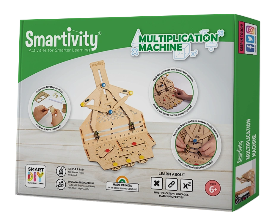 Smartivity fidgit digit multiplication machine